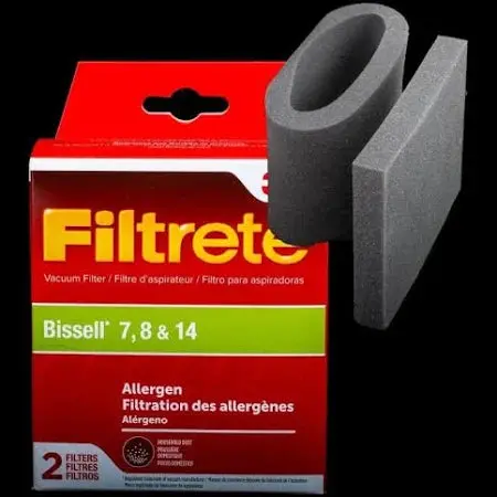 Bissell Vacuum Filter 7 & 8 Set Of Filters 1