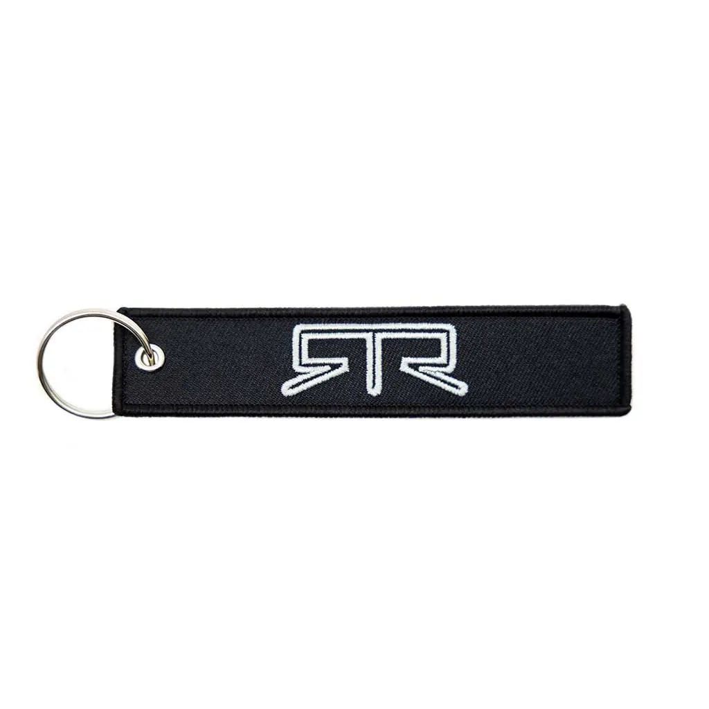 Black Flight Tag With White Rtr Logo 1