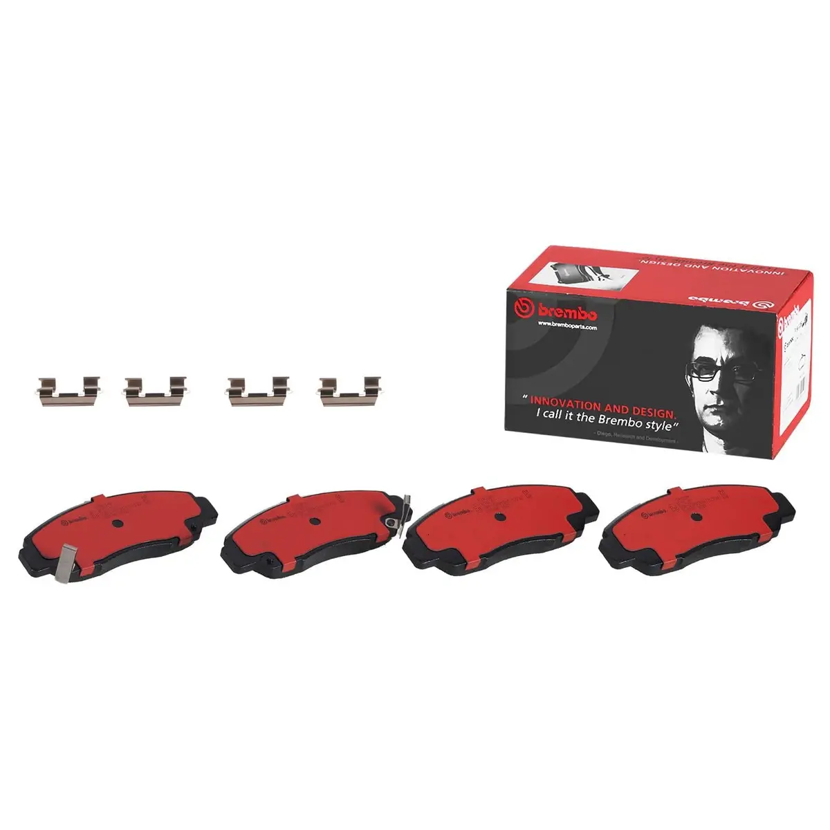 Brembo Kt00158 Brake Pad And Rotor Replacement Kit 2