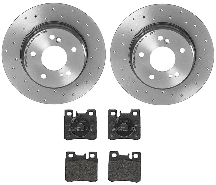 Brembo Premium Brake Kit: Rotors & Pads – Ktx4026 1