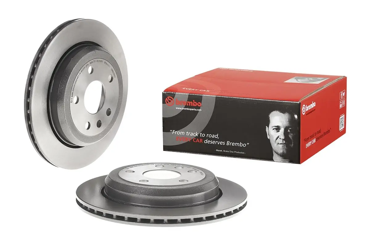 Brembo Uv-Coated Performance Brake Rotors – 09.N235.21 1