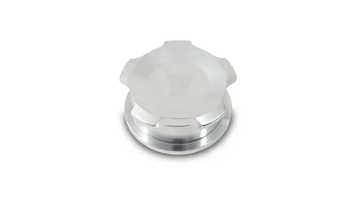Vibrant Performance 11294 2.75" Od Aluminum Weld Bung + Polished Aluminum Threaded Cap 1