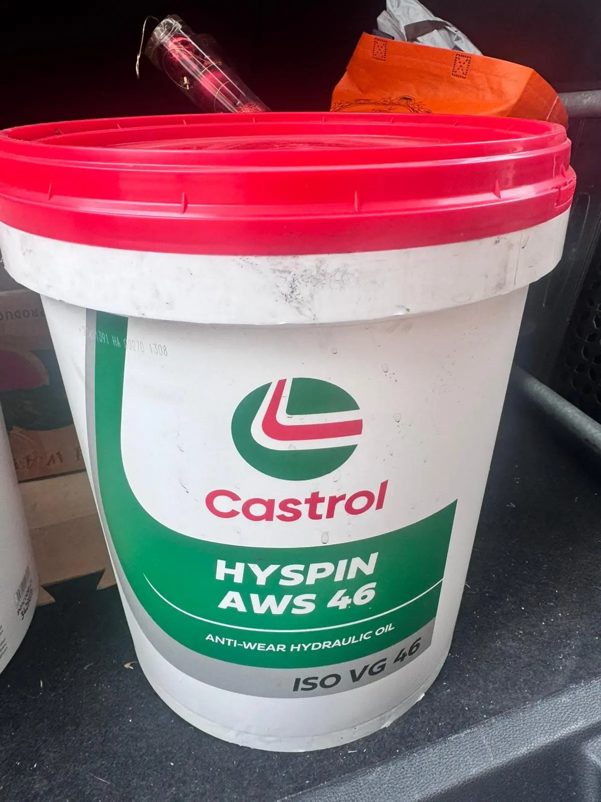 Castrol Hydraulic Oil Aws46 18L | Model : Oil-C4618 1