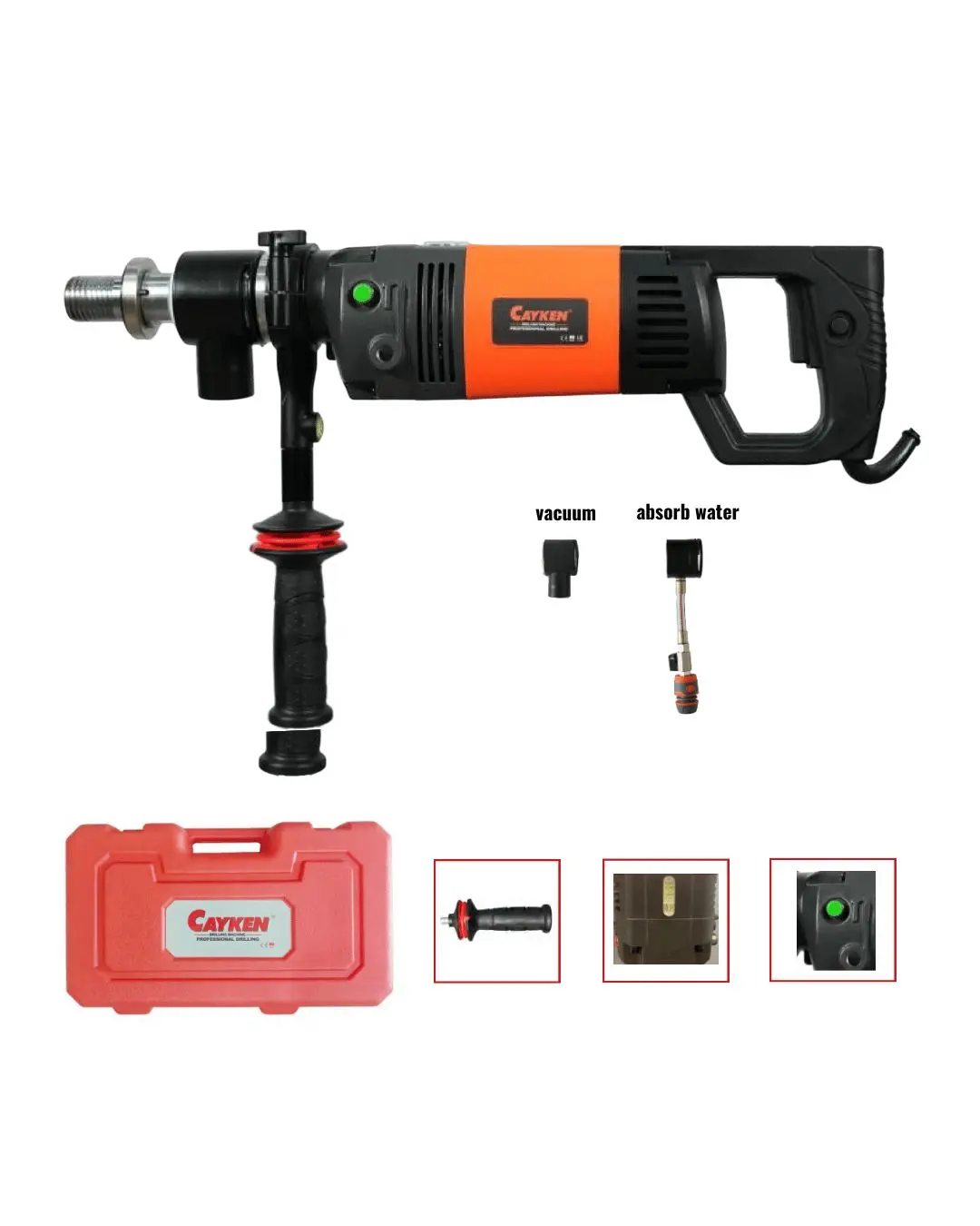 Cayken Diamond Core Drill | Model: Ond-916/2Pd 1