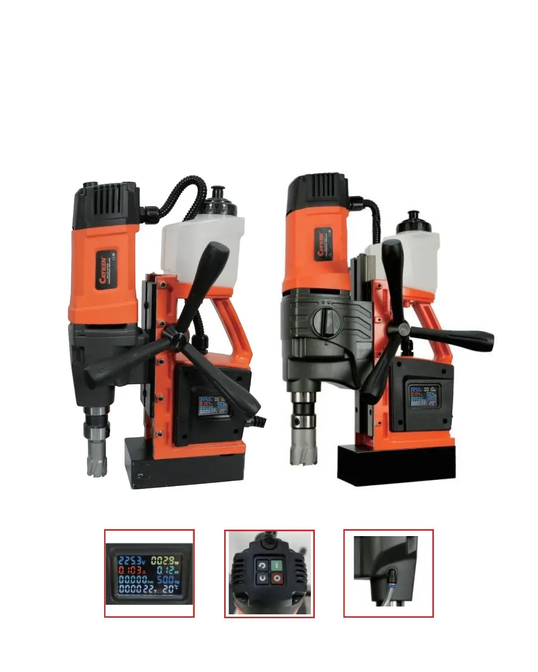 Cayken Digital Display Magnetic Drill (Bl)35Mm/ 50Mm | Model: Md-Bmd-35Ac/ Md-Bmd-50Ac 1