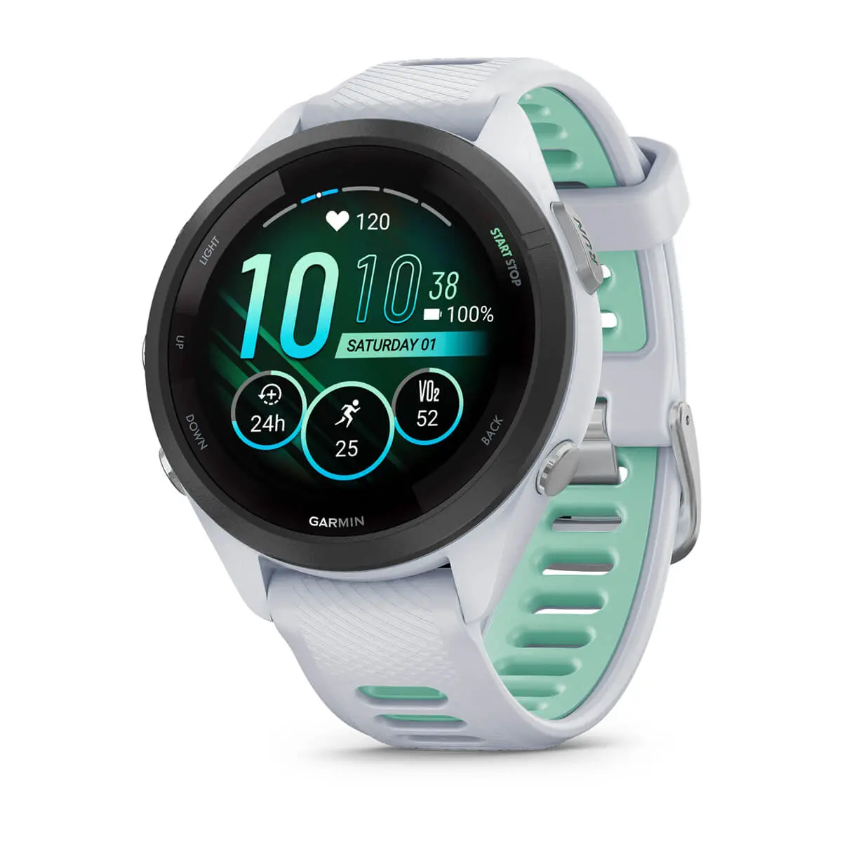 Garmin Forerunner 265S Music, White |  49-Gar-010-02810-14 1