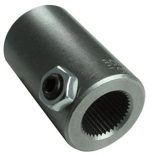 3/4-36 Spline By 3/4-36 Spline Steel Steering Shaft Coupler 1