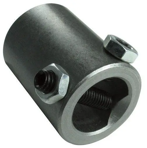 1"Dd By 1-1/4" Smooth Steel Steering Shaft Coupler 1