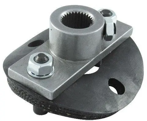 1/2 Rag Joint 11/16-36 Spline With Rubber Disc 1