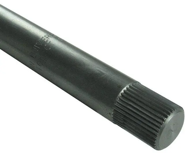 Borgeson 3/4" Diameter Steel Steering Shaft, 1" Of 36-Spline At One End Only - Choose Length 1