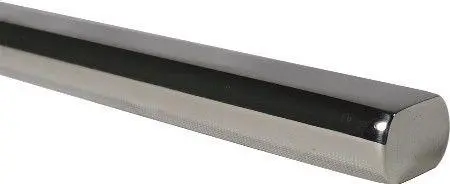 Borgeson Polished Stainless Steel Steering Shaft 3/4" Double D (Dd), 12", 22", Or 36" Lengths 1