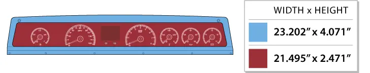 1971-76 Chevy Caprice/Impala Hdx Instruments 4