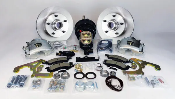 1957-64 Ford F100 Pick Up Legend Series Front Disc Brake Kit And Power Brake Conversion (5 X 5-1/2" Bolt Pattern) 1