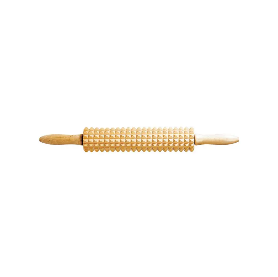 Linden Sweden Deep Notched Rolling Pin | 10.5" X 2.5" Li22102 1