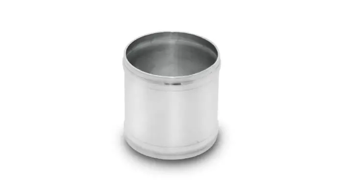Vibrant Performance 12047 6061 Billet Aluminum Pipe 1.25" O.D  2.5" Long Coupling 1