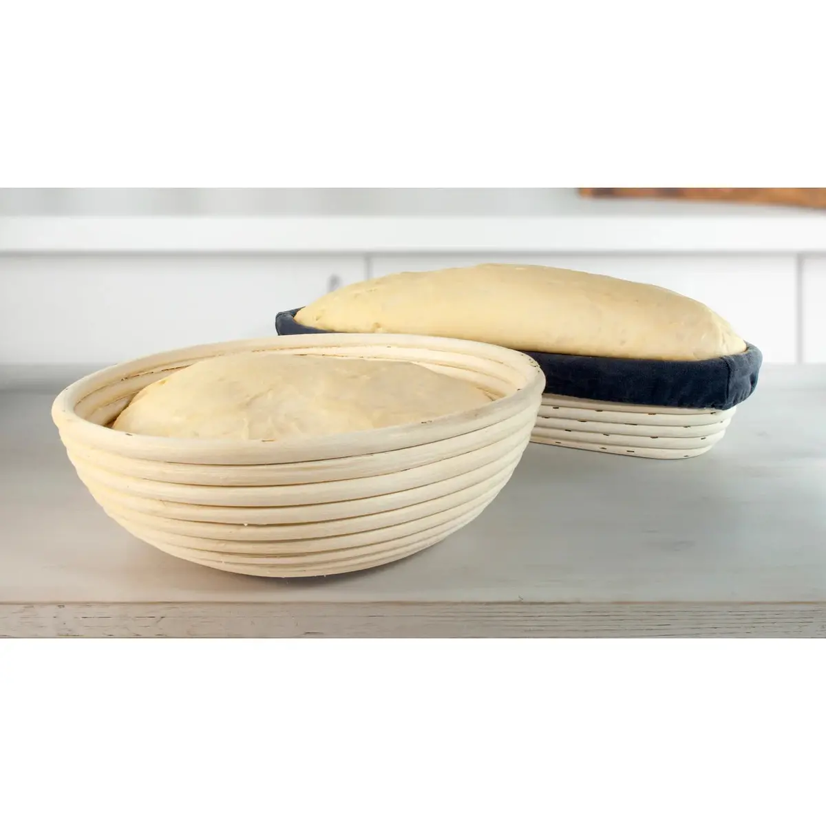 Eddington's Banneton Oval Basket Made Of Natural Cane 2
