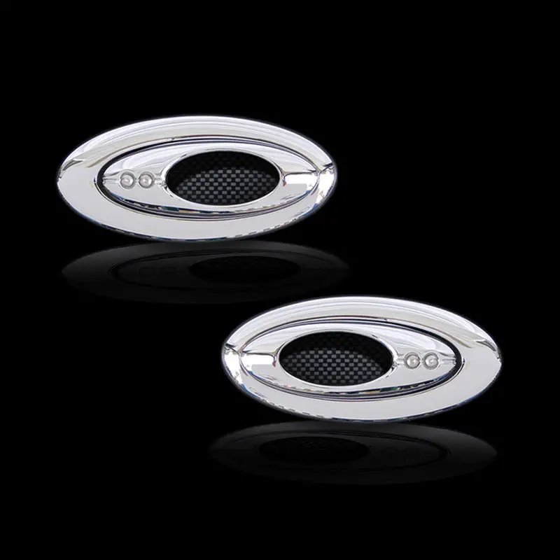 Clayton Machine Works Open Ellipse Elliptical Door Handles (Pair) 1