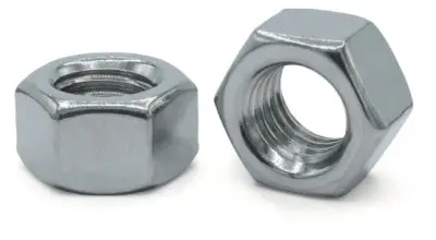 9/16"-12 Finished Hex Nuts Gr5 Unc Zinc [25/Bx] 1