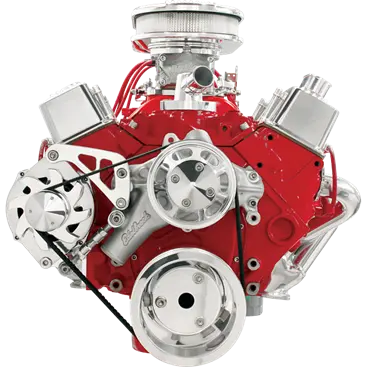 Billet Specialties Small Block Chevy Mid Mount - Alternator Kit Only, Polished Or Black 1