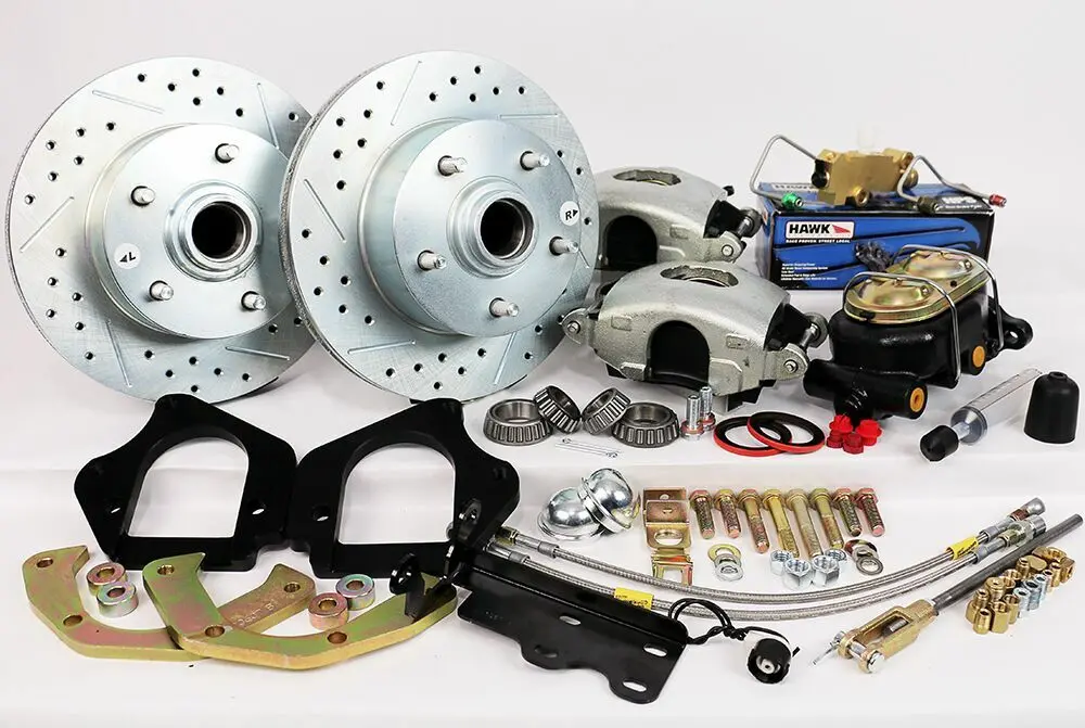 1962-63 Chevrolet Nova/Chevy Ii Legend Series Hp Front Disc Brake Kit Manual Brake Kit 1