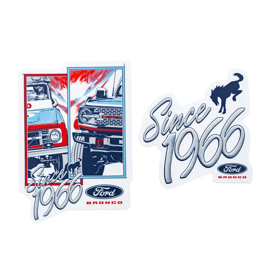 Since 1966 Ford Bronco Sticker Pack 1