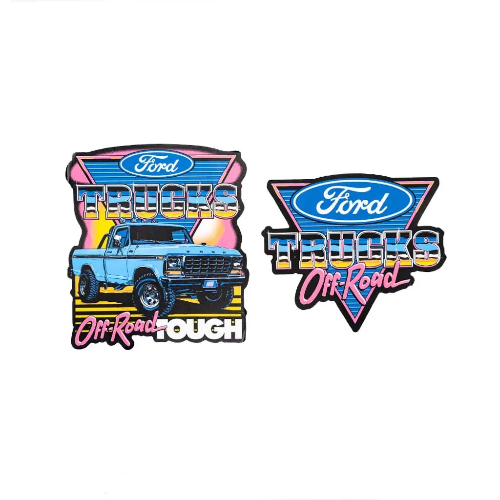 Ford Trucks Off-Road Tough Sticker Pack 1