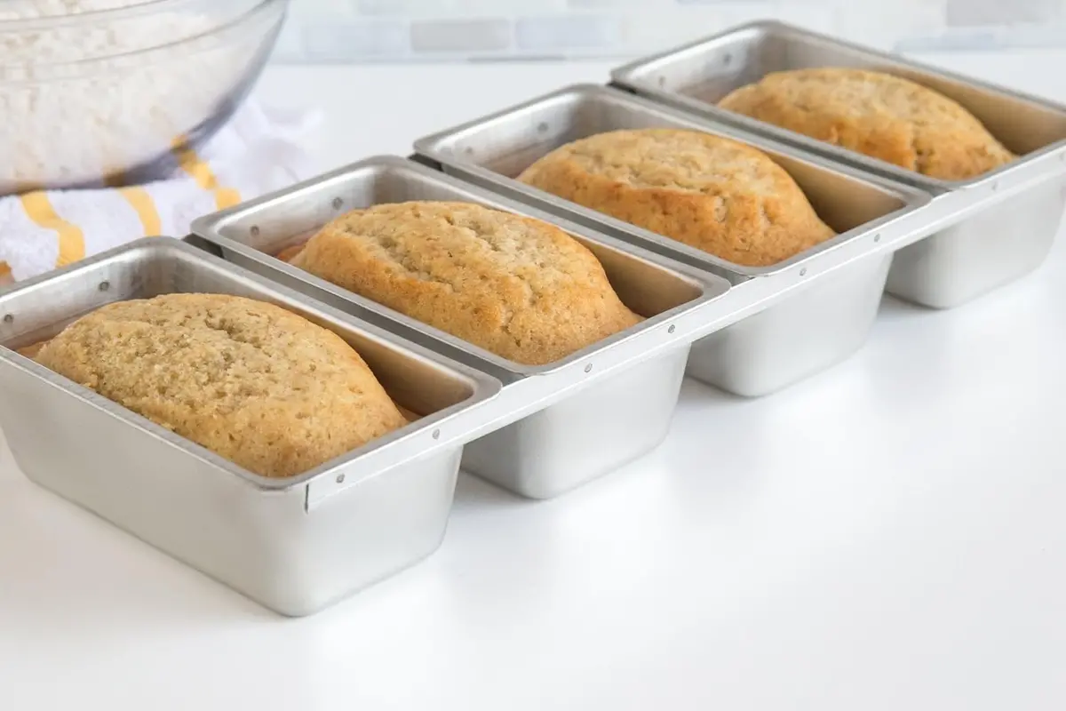 Fox Run Linked Bread Pans Stainless Steel 5.5" 1