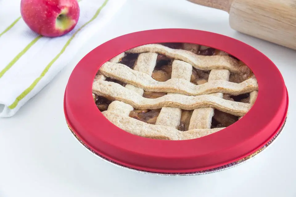 Fox Run Pie Crust Protector 6055 Silicone  Safe Up To 500F 1