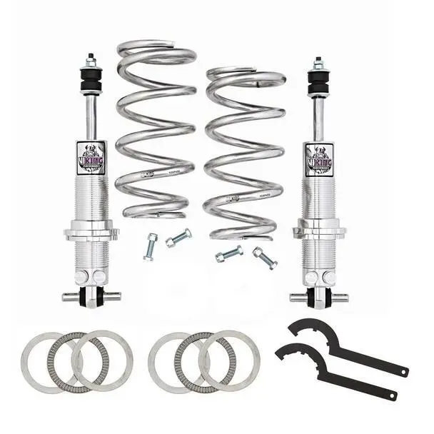 1994-2004 Ford Mustang Viking Double Adjustable Front Coil Over Kit For Dropped Ride Height (1.5"-3.0" Drop) 1