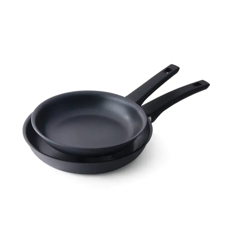 Cuisipro Soft-Touch Aluminum 8"/20.4Cm & 9.5"/24.5Cm Fry Pan Set 1