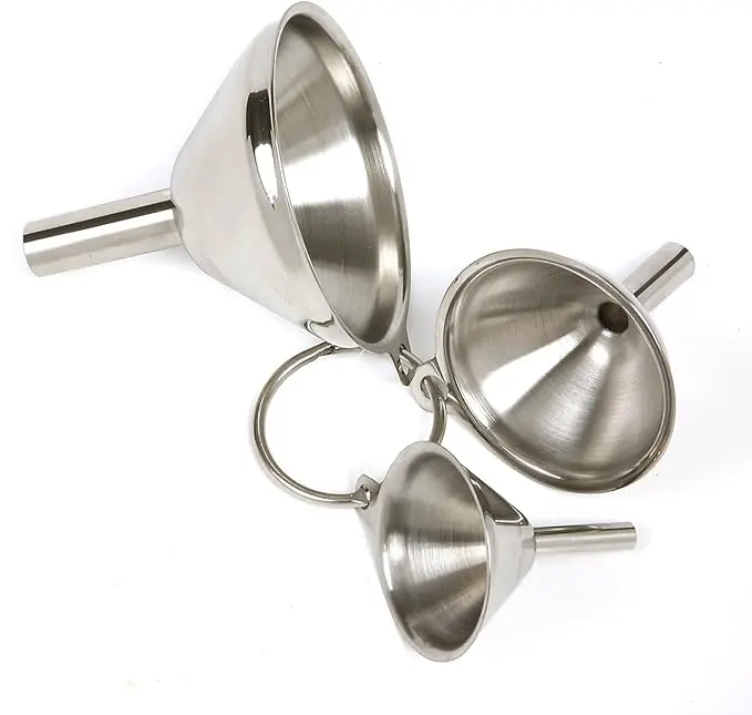 Norpro Stainless Steel Funnel Set 1