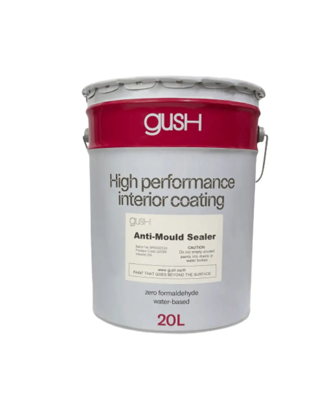 Gush Core Pro Interior Paint 20L - White - 9102 | Model: Gush-Cp-00E55 1