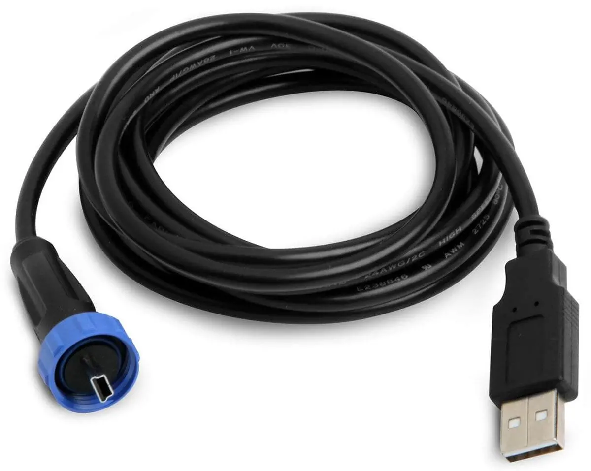 Ho558-409 Sealed Usb Cable – Ruggedized Data/Power Connector With Ip67 Rating 1