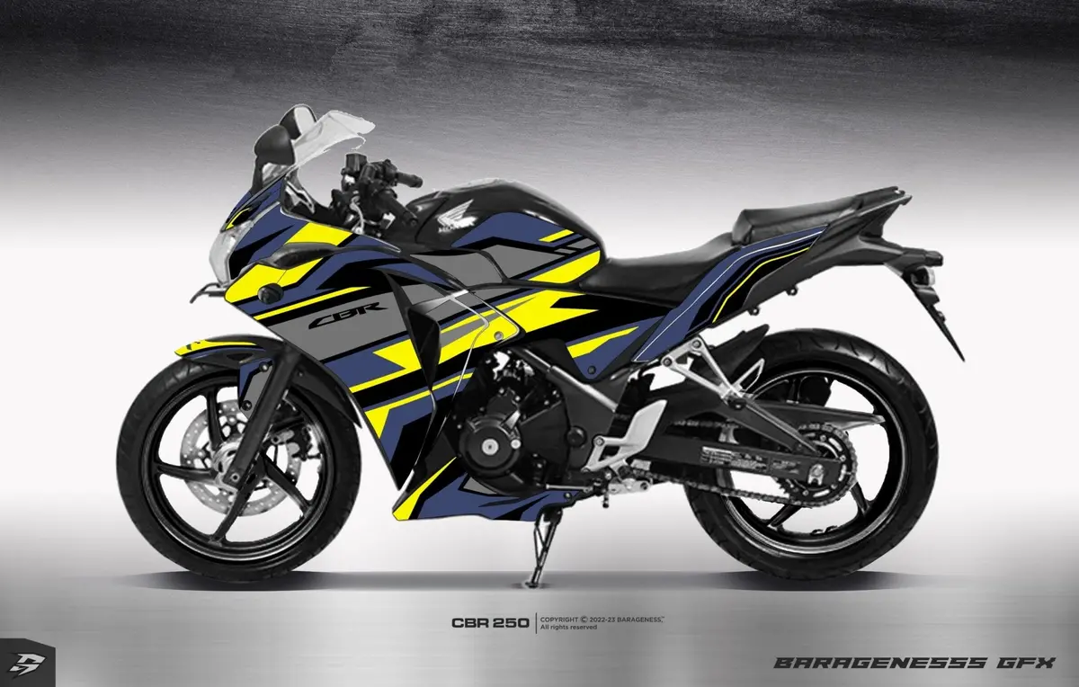 Barageness - Honda Cbr 250R Automotive Graphics 6