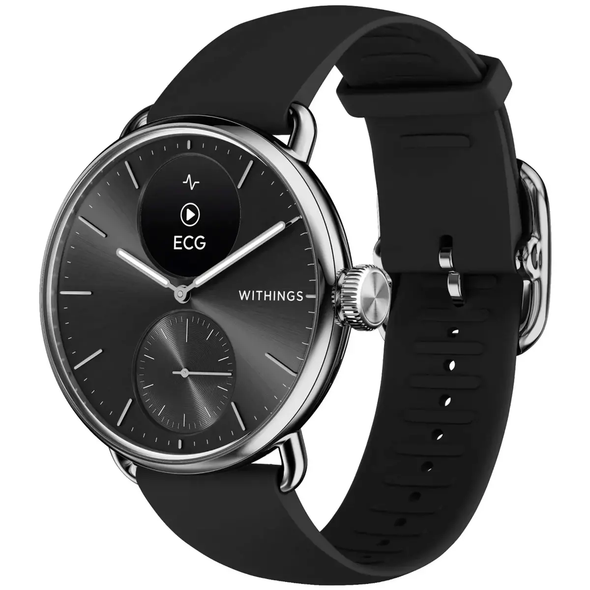 Withings Scanwatch 2 - Advanced Health Monitor With Ecg & Spo2 - 38Mm Black | 78-Hwa10-Model 1-All-Int 1