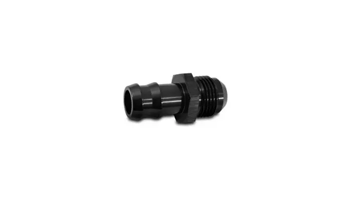 Vibrant Performance 11209 Male An To Hose Barb Straight Adapter Fitting; Size: -10An Hose Size: 1/2" 1
