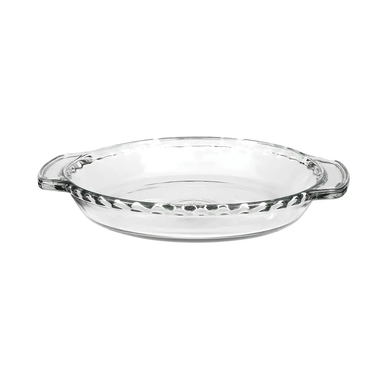 Anchor Hocking | Deep Pie Dish Plate Tempered Tough 9.5" 24Cm  Best Seller 1