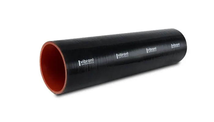 Vibrant Performance 27071 Straight Hose Coupler, 2.00" I.D. X 12.00" - Black 1