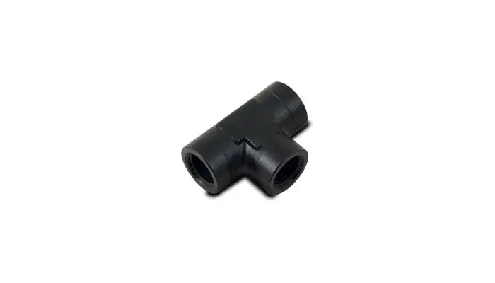 Vibrant Performance 10860 Female Pipe Tee Adapter; Size: 1/8" Npt 1