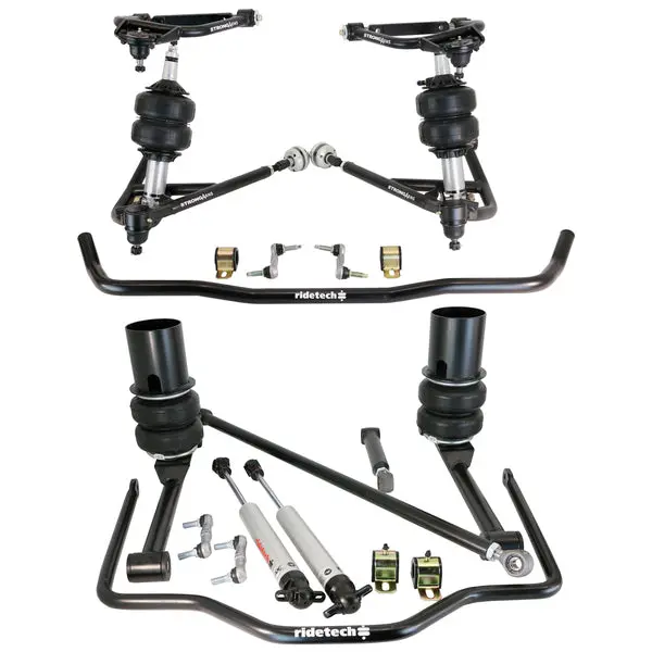 1965-66 Gm B-Body Ridetech Bolt On Air Ride Suspension 1