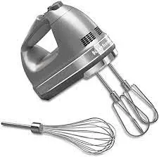 Kitchenaid Contour Silver 7 Speed Hand Mixer - Khm7210cu 1