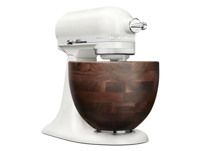 Kitchenaid Stand Mixer With Wooden Bowl Limited Edition 1