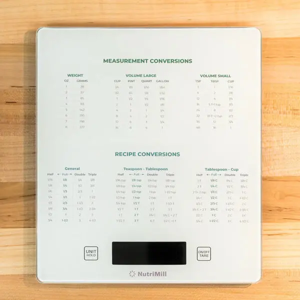 New! Nutrimill Large Kitchen Scale 1