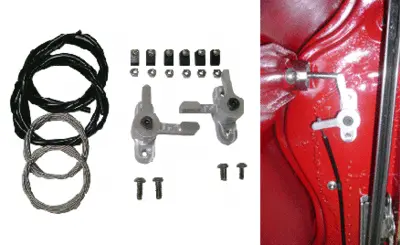 Rocky Hinge Latch Lever Kit 1