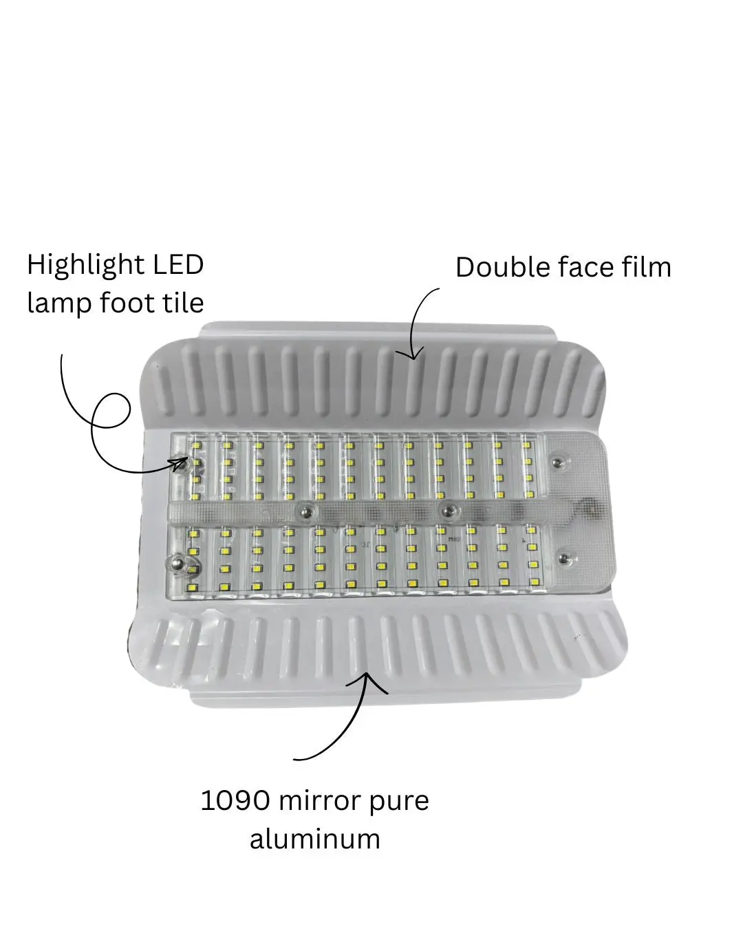 Led Cage Lamp Iodine-Tungsten 100W  | Model: Led-It-100W-Qd 1