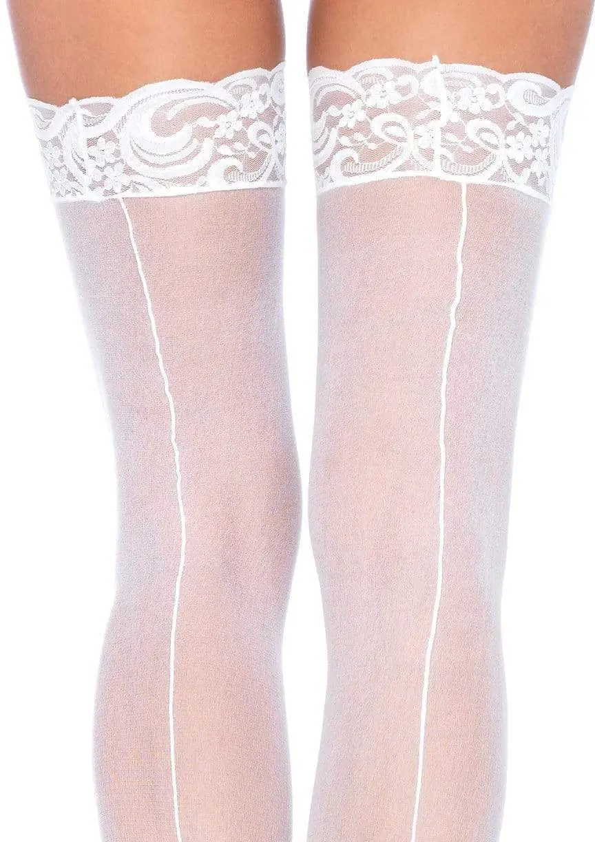 Nuna Sheer Thigh High Stockings 1