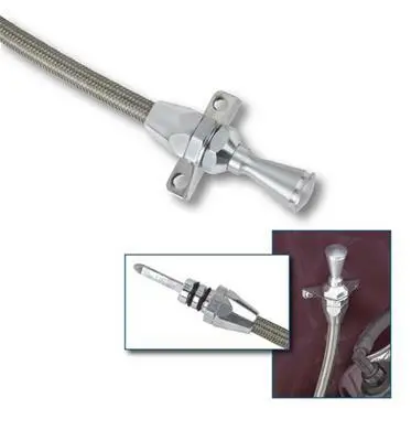 Lokar Hi-Tech Flexible Braided Stainless Transmission Dipsticks Ford C4 1