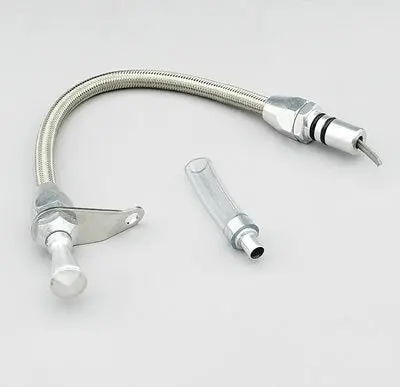 Lokar Hi-Tech Flexible Braided Stainless Transmission Dipsticks Ford C4 Pan 1