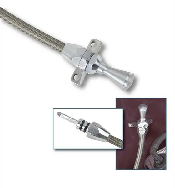 Lokar Hi-Tech Flexible Braided Stainless Transmission Dipsticks Chrysler 518 1
