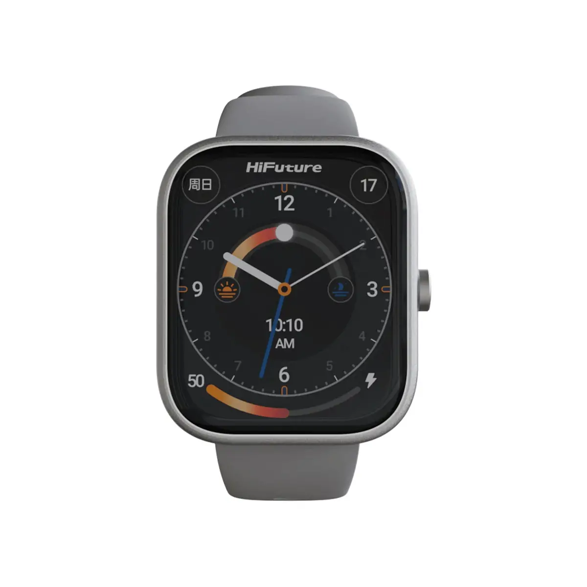 Hifuture Lume Smart Watch 1.85" Display | Silver 1